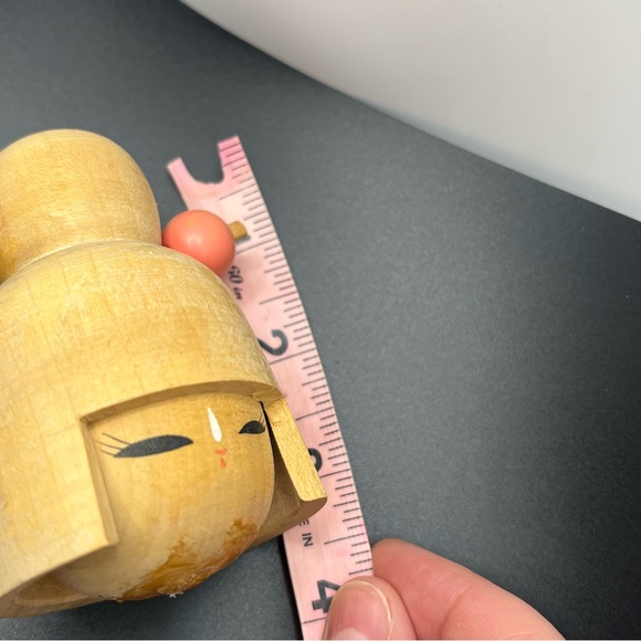 Miniature Japanese Dolls Ornaments Matches Lot Of Antique Charms Fan - Picture 9 of 11